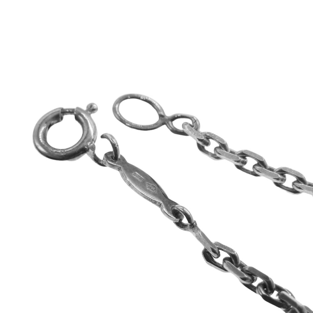 HERMES エルメス SV925 シルバー チェーン ネックレス  シルバー系【中古】