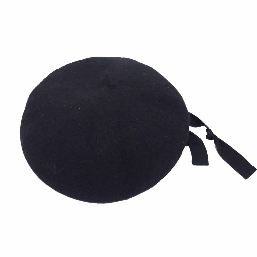 UNUSED アンユーズド UH0465 18SS WOOL BERET ウール ベレー ブラック系【中古】