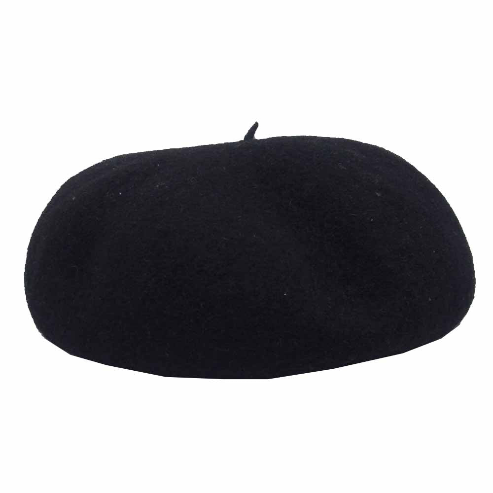 UNUSED アンユーズド UH0465 18SS WOOL BERET ウール ベレー ブラック系【中古】
