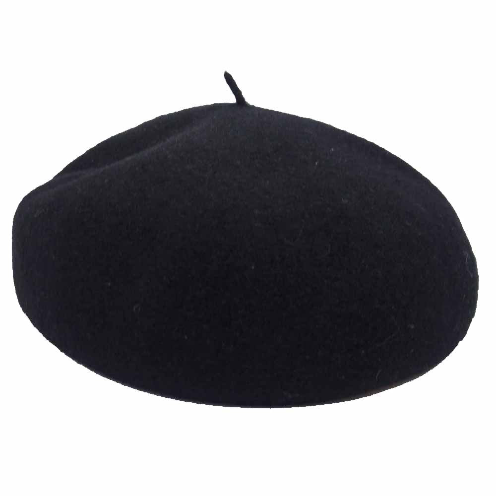UNUSED アンユーズド UH0465 18SS WOOL BERET ウール ベレー ブラック系【中古】