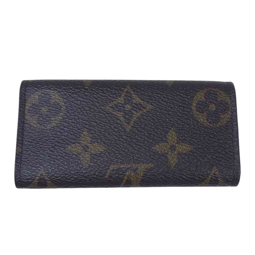 LOUIS VUITTON ルイ・ヴィトン モノグラム ミュルティクレ 4 キーケース ブラウン系【中古】