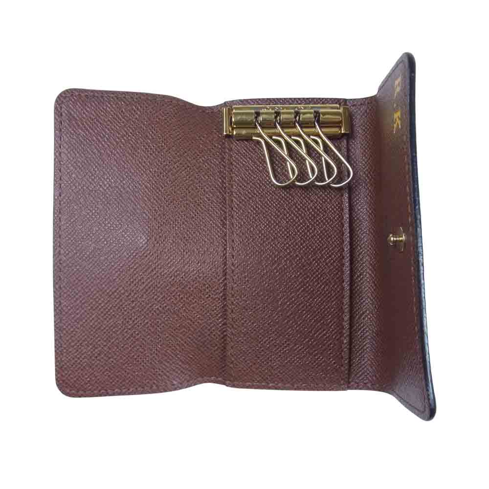 LOUIS VUITTON ルイ・ヴィトン モノグラム ミュルティクレ 4 キーケース ブラウン系【中古】
