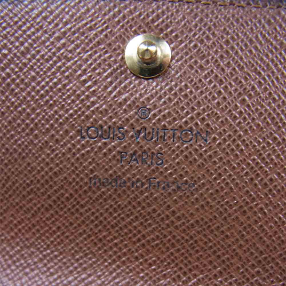 LOUIS VUITTON ルイ・ヴィトン モノグラム ミュルティクレ 4 キーケース ブラウン系【中古】