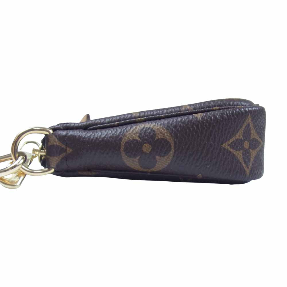 LOUIS VUITTON ルイ・ヴィトン M58009 モノグラム ミニポシェット アクセソワール ブラウン系【美品】【中古】
