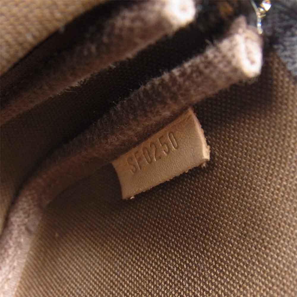 LOUIS VUITTON ルイ・ヴィトン M58009 モノグラム ミニポシェット アクセソワール ブラウン系【美品】【中古】