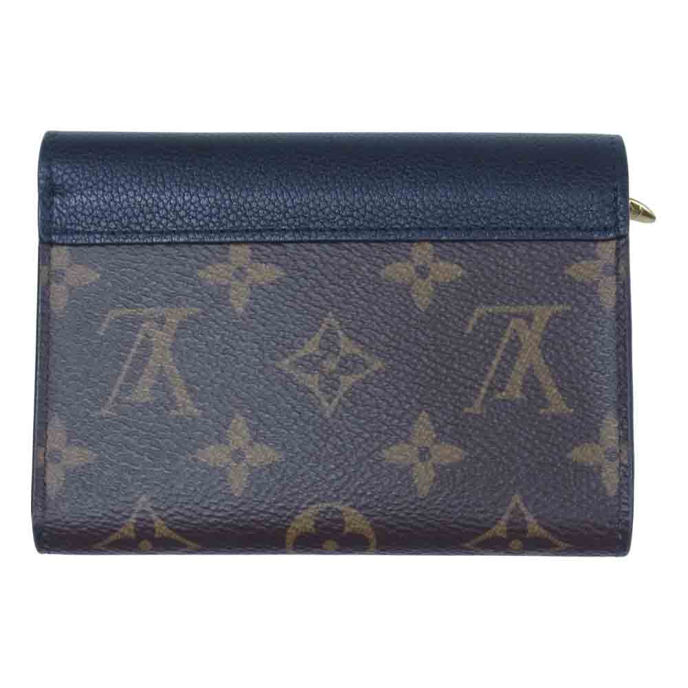 LOUIS VUITTON ルイ・ヴィトン M58415 モノグラム ポルトフォイユ パラス 財布 ブラウン系【中古】