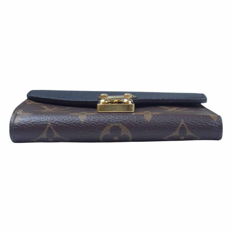 LOUIS VUITTON ルイ・ヴィトン M58415 モノグラム ポルトフォイユ パラス 財布 ブラウン系【中古】