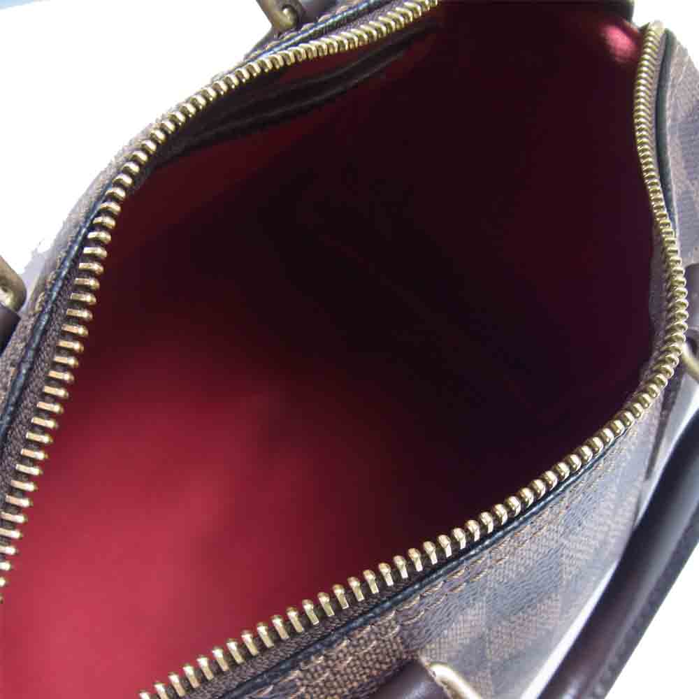 LOUIS VUITTON ルイ・ヴィトン N41365 ダミエ スピーディ 25 ハンド バッグ ダークブラウン系【中古】