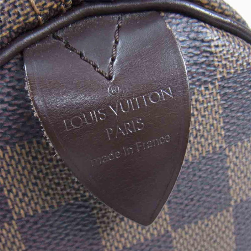 LOUIS VUITTON ルイ・ヴィトン N41365 ダミエ スピーディ 25 ハンド バッグ ダークブラウン系【中古】