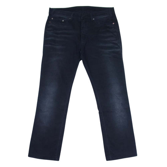 NEIL BARRETT ニールバレット BDE104-T2854 国内正規品 イタリア製 スリムフィット ストレート デニム パンツ ブラック系 36【中古】