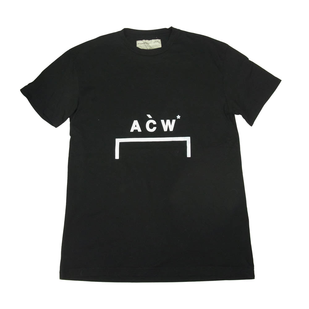 ア コールド ウォール CW8FMH05BP ロゴ プリント 半袖 Tシャツ ブラック系 XL【中古】