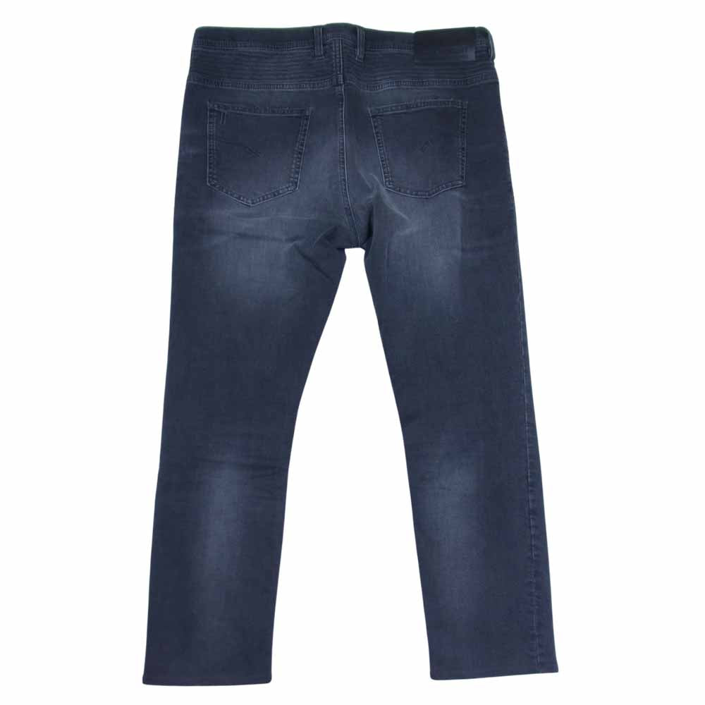 NEIL BARRETT ニールバレット 20SS BDE002-F9802 イタリア製 スキニーフィット テーパード デニム パンツ ブラック系 36【中古】
