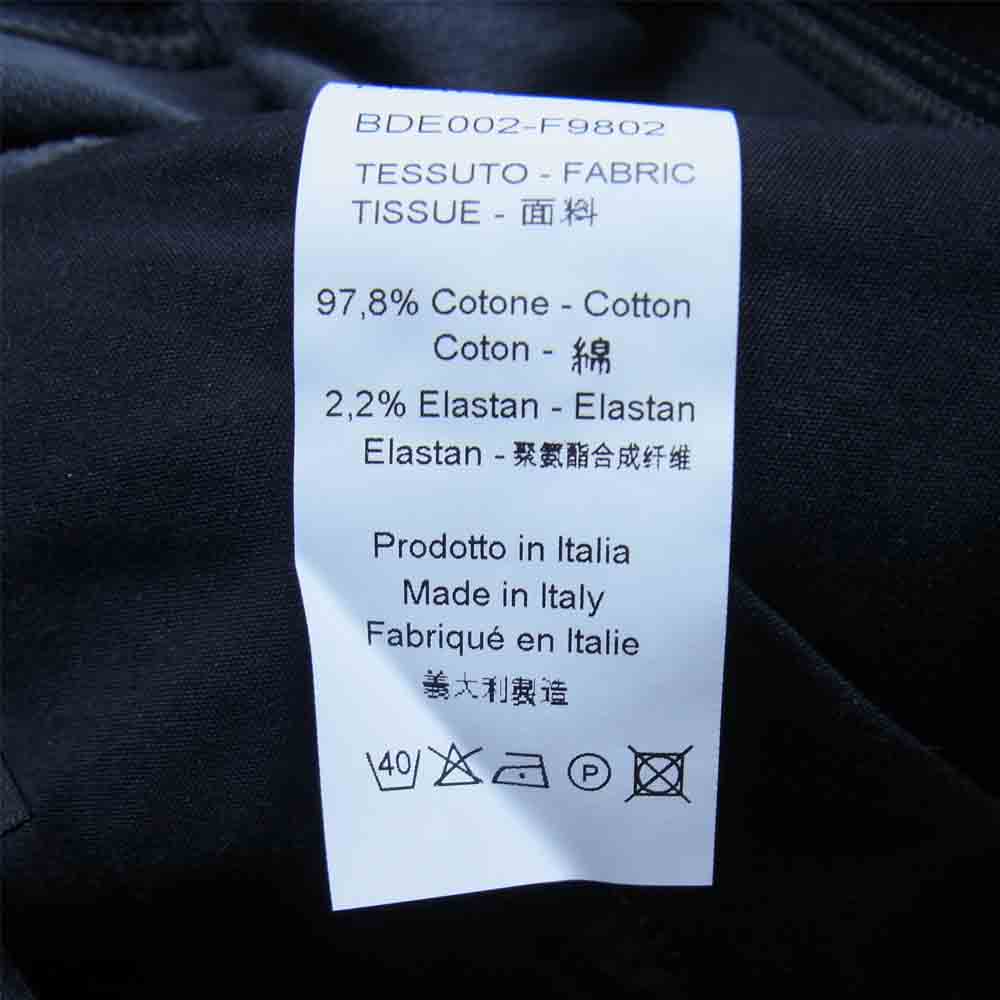 NEIL BARRETT ニールバレット 20SS BDE002-F9802 イタリア製 スキニーフィット テーパード デニム パンツ ブラック系 36【中古】