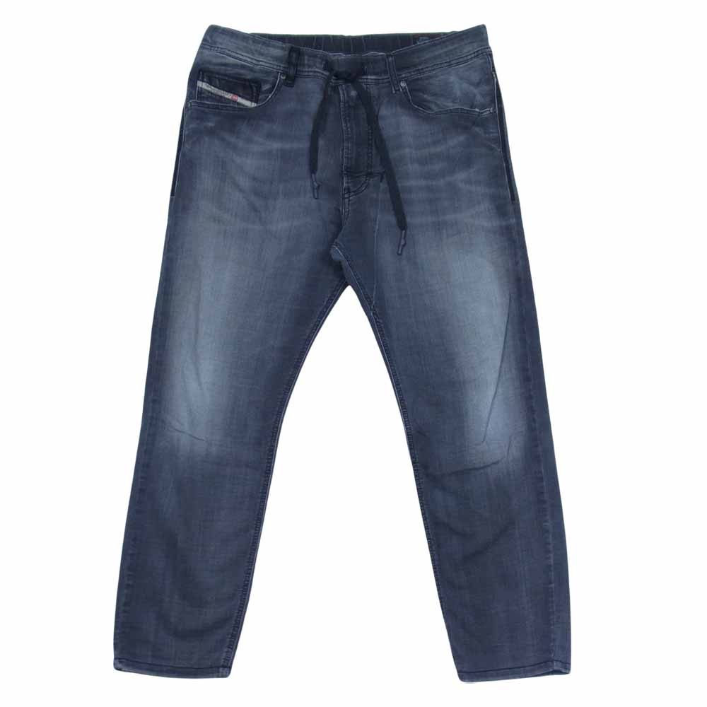 DIESEL ディーゼル NARROT ウォッシュ加工 ジョグジーンズ デニム スウェット パンツ チャコール系 32【中古】