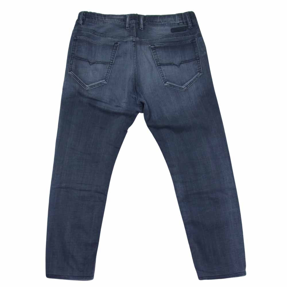 DIESEL ディーゼル NARROT ウォッシュ加工 ジョグジーンズ デニム スウェット パンツ チャコール系 32【中古】