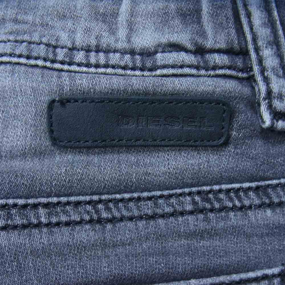 DIESEL ディーゼル NARROT ウォッシュ加工 ジョグジーンズ デニム スウェット パンツ チャコール系 32【中古】