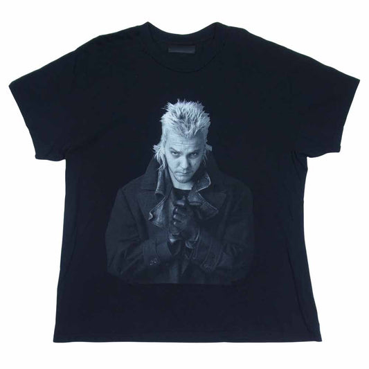 アミリ 18AW MTSST-LBP 国内正規品 THE LOSTBOY ロストボーイプリント ダメージ加工 半袖カットソー ブラック系 40【中古】