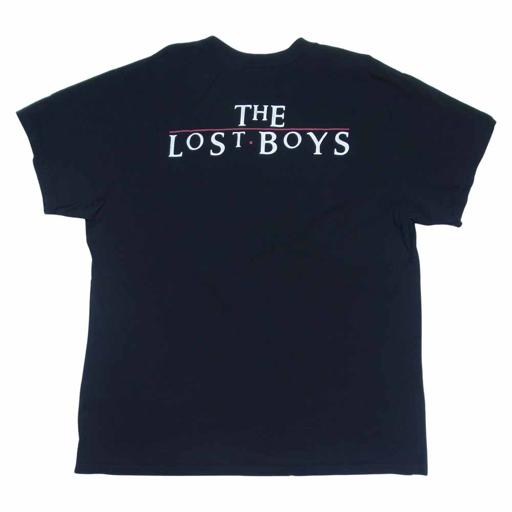 アミリ 18AW MTSST-LBP 国内正規品 THE LOSTBOY ロストボーイプリント ダメージ加工 半袖カットソー ブラック系 40【中古】