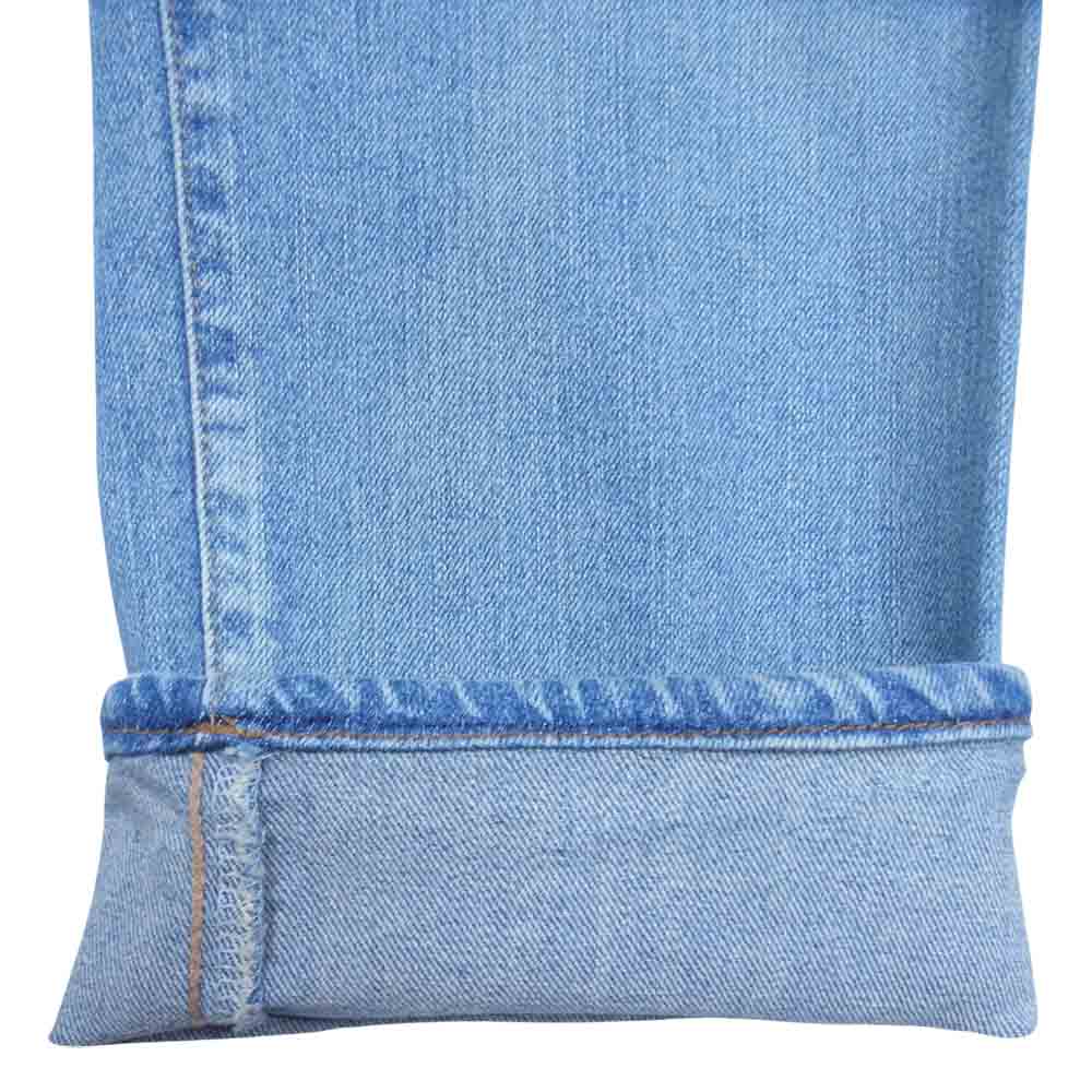 Ron Herman ロンハーマン DENIM 2720600117 ダメージ リペア ユーズド加工 デニム パンツ インディゴブルー系 36【中古】