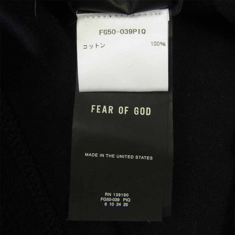 良品 FEAR OF GOD 7TH ピケ ポケットTシャツ グレー XS