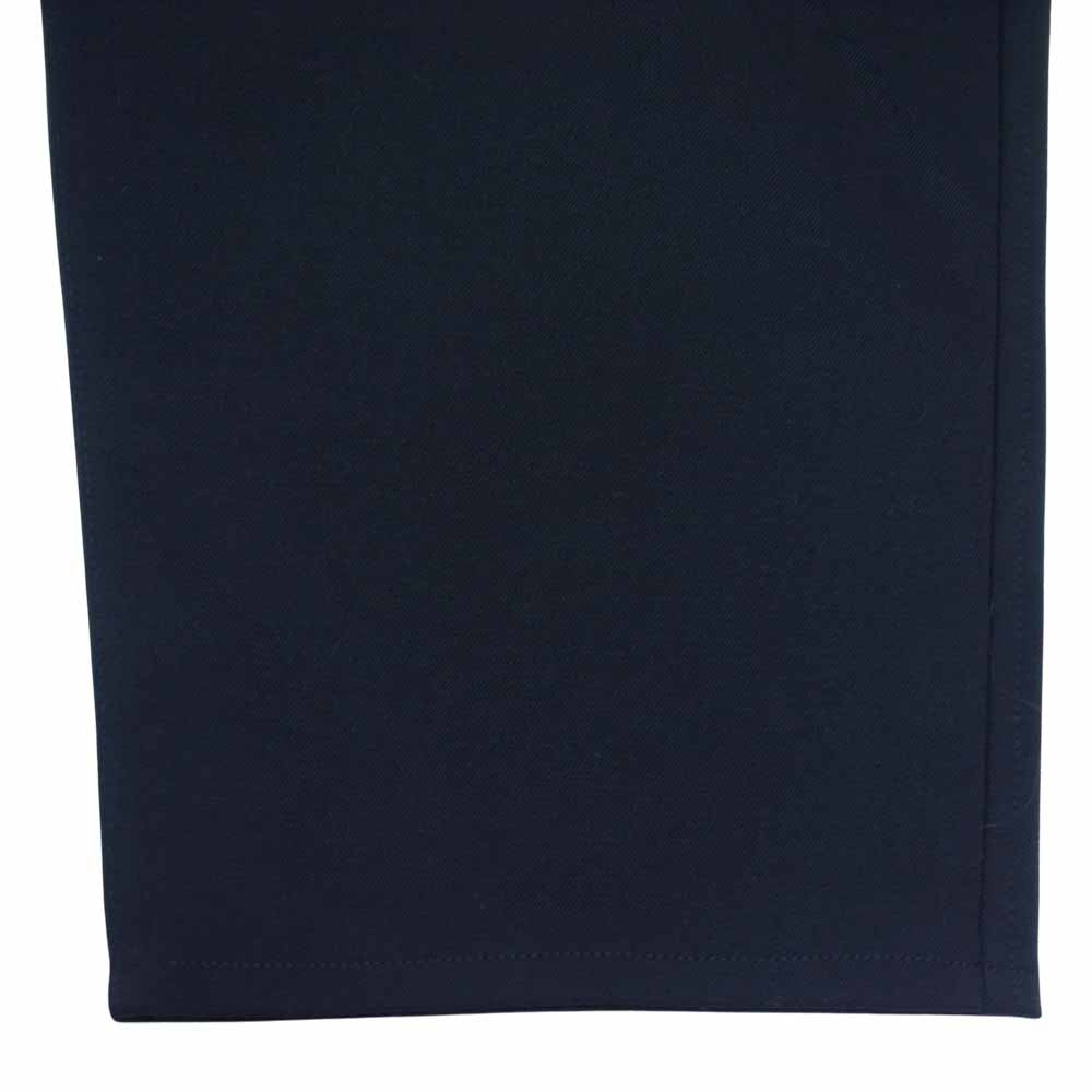 Yohji Yamamoto ヨウジヤマモト REGULATION MEN 17AW HK-P01-140 ノータック ウールギャバ テーパードパンツ ブラック系 3【中古】