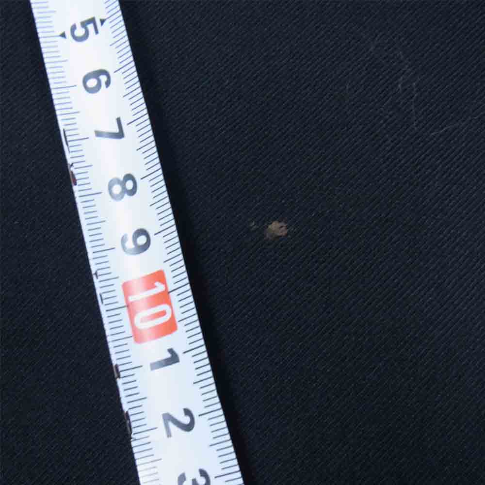 Yohji Yamamoto ヨウジヤマモト REGULATION MEN 17AW HK-P01-140 ノータック ウールギャバ テーパードパンツ ブラック系 3【中古】