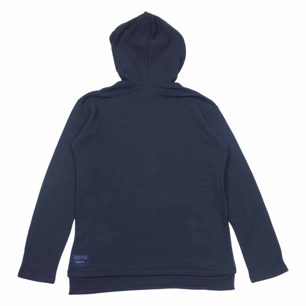 Yohji Yamamoto ヨウジヤマモト REGULATION MEN 20AW HR-T61-074 RE長袖フードパーカ チャコール系 3【美品】【中古】