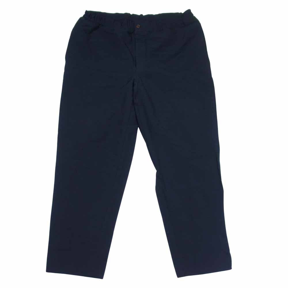 COMME des GARCONS コムデギャルソン HOMME DEUX オムドゥ AD2018 ポリ縮絨 テーパード イージーパンツ ブラック系 L【美品】【中古】