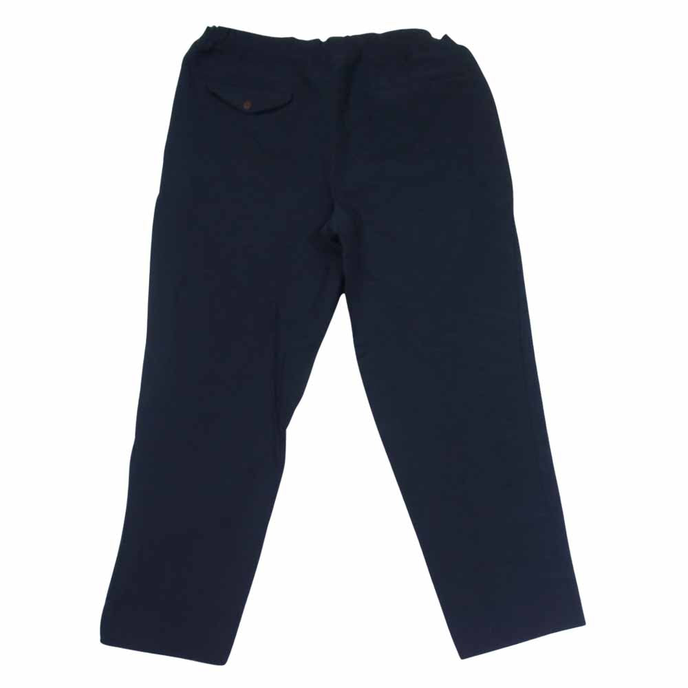 COMME des GARCONS コムデギャルソン HOMME DEUX オムドゥ AD2018 ポリ縮絨 テーパード イージーパンツ ブラック系 L【美品】【中古】