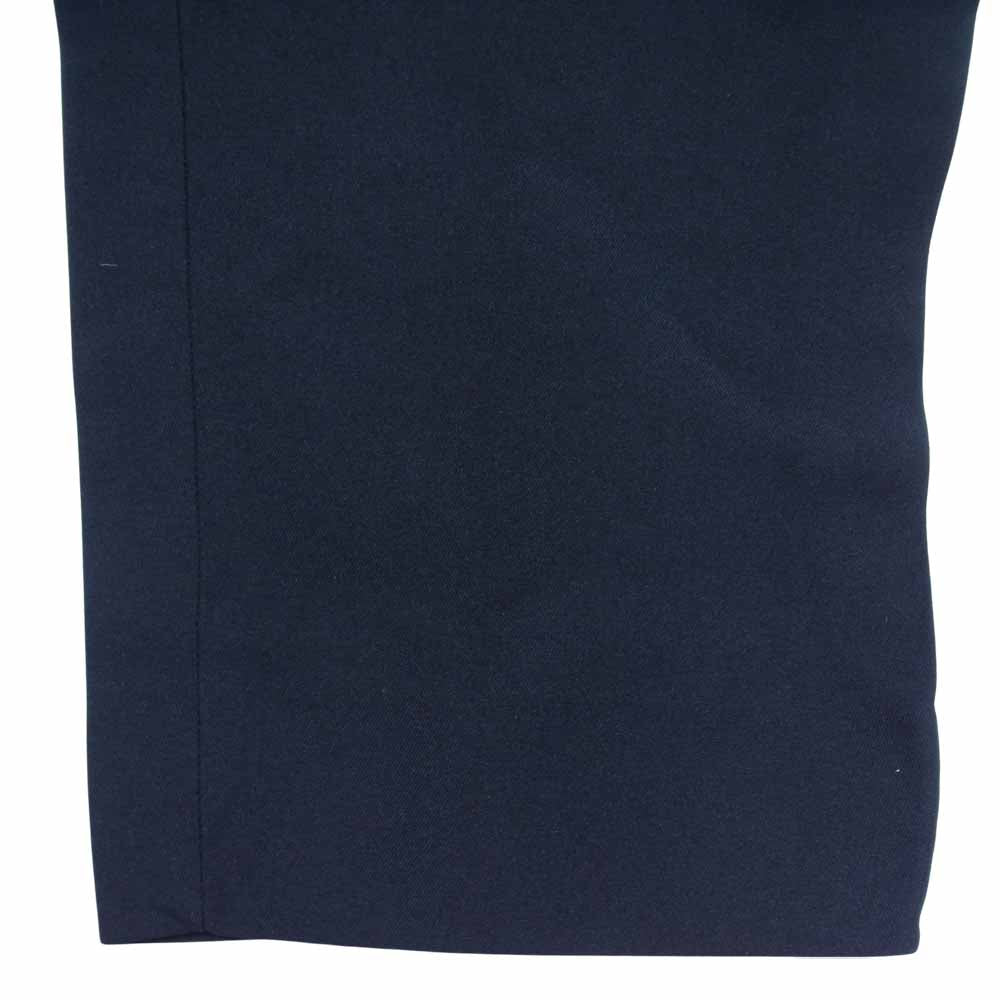 COMME des GARCONS コムデギャルソン HOMME DEUX オムドゥ AD2018 ポリ縮絨 テーパード イージーパンツ ブラック系 L【美品】【中古】