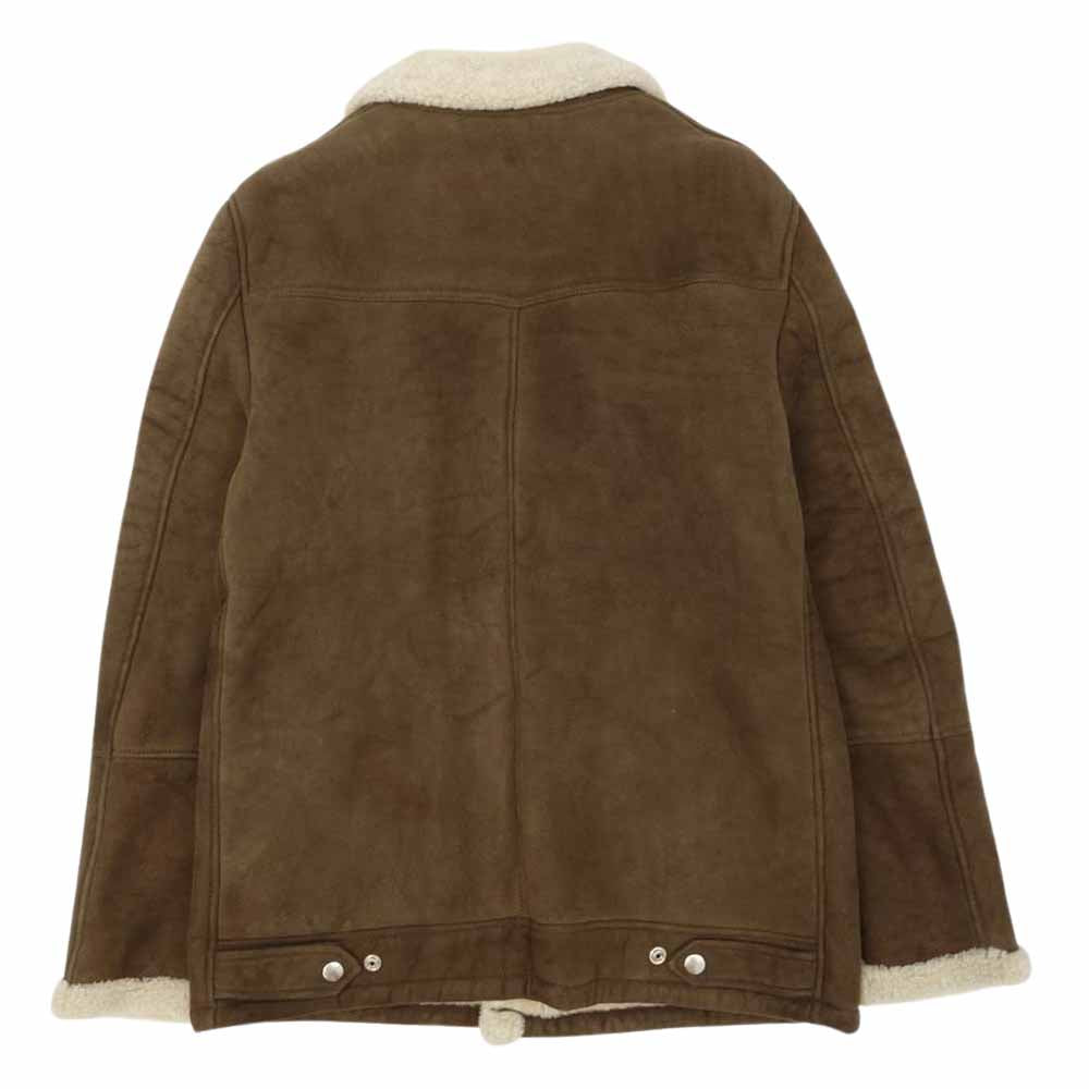 コバート 1159-343-5743 国内正規品 MOUTON HALF COAT ムートン ボア ランチ コート ジャケット ブラウン系【中古】