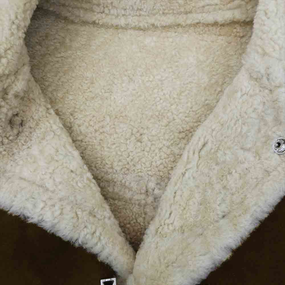 コバート 1159-343-5743 国内正規品 MOUTON HALF COAT ムートン ボア ランチ コート ジャケット ブラウン系【中古】