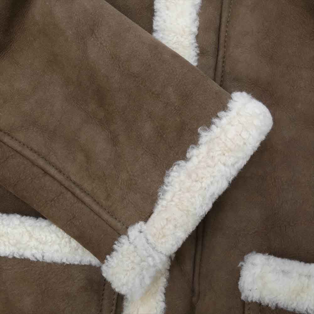 コバート 1159-343-5743 国内正規品 MOUTON HALF COAT ムートン ボア ランチ コート ジャケット ブラウン系【中古】
