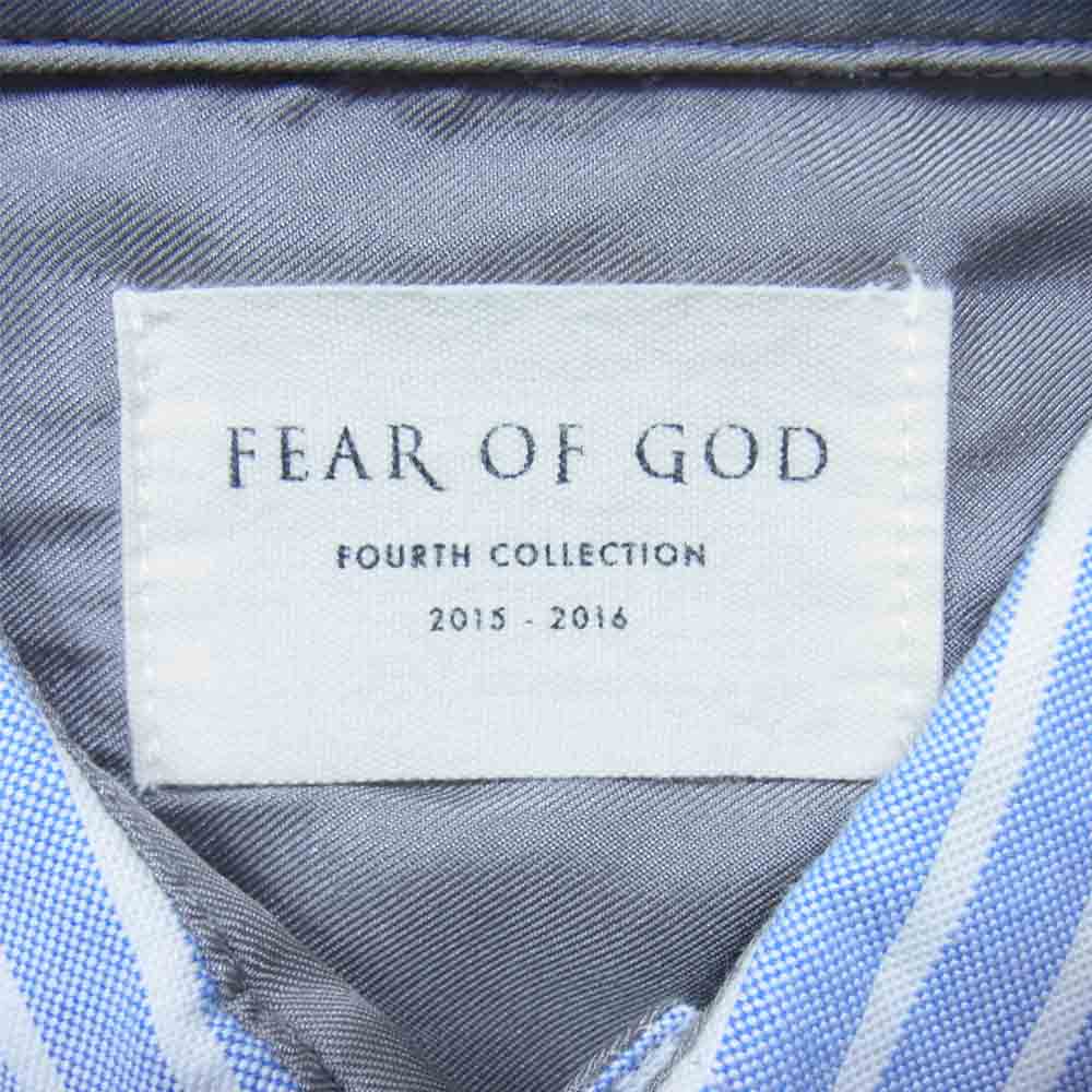 フィア オブ ゴッド FEAR OF GOD ■ 【 4th collection shorts 】 4TH コレクション ウエスト 素材切り替え スウェット ショーツ n3988