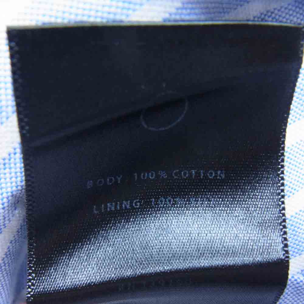 FEAR OF GOD フィアオブゴッド 4th Collection DAD SHIRT フォース コレクション ストライプ サイド ジップ 半袖 シャツ ライトブルー系 L【中古】