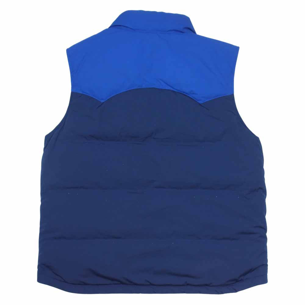 patagonia パタゴニア 20AW 27588 Reversible Bivy Down Vest リバーシブル ビビー ダウン ボア ベスト ネイビー系 L【極上美品】【中古】