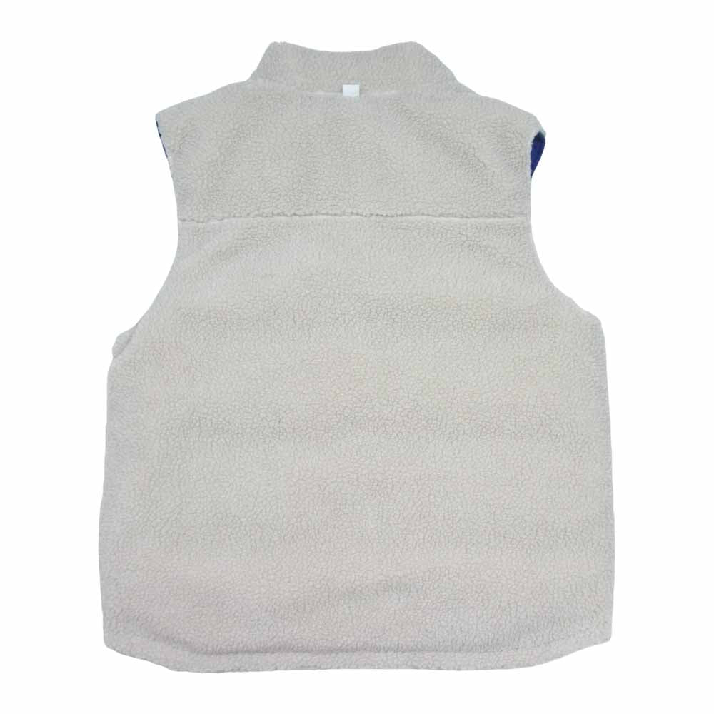 patagonia パタゴニア 20AW 27588 Reversible Bivy Down Vest リバーシブル ビビー ダウン ボア ベスト ネイビー系 L【極上美品】【中古】
