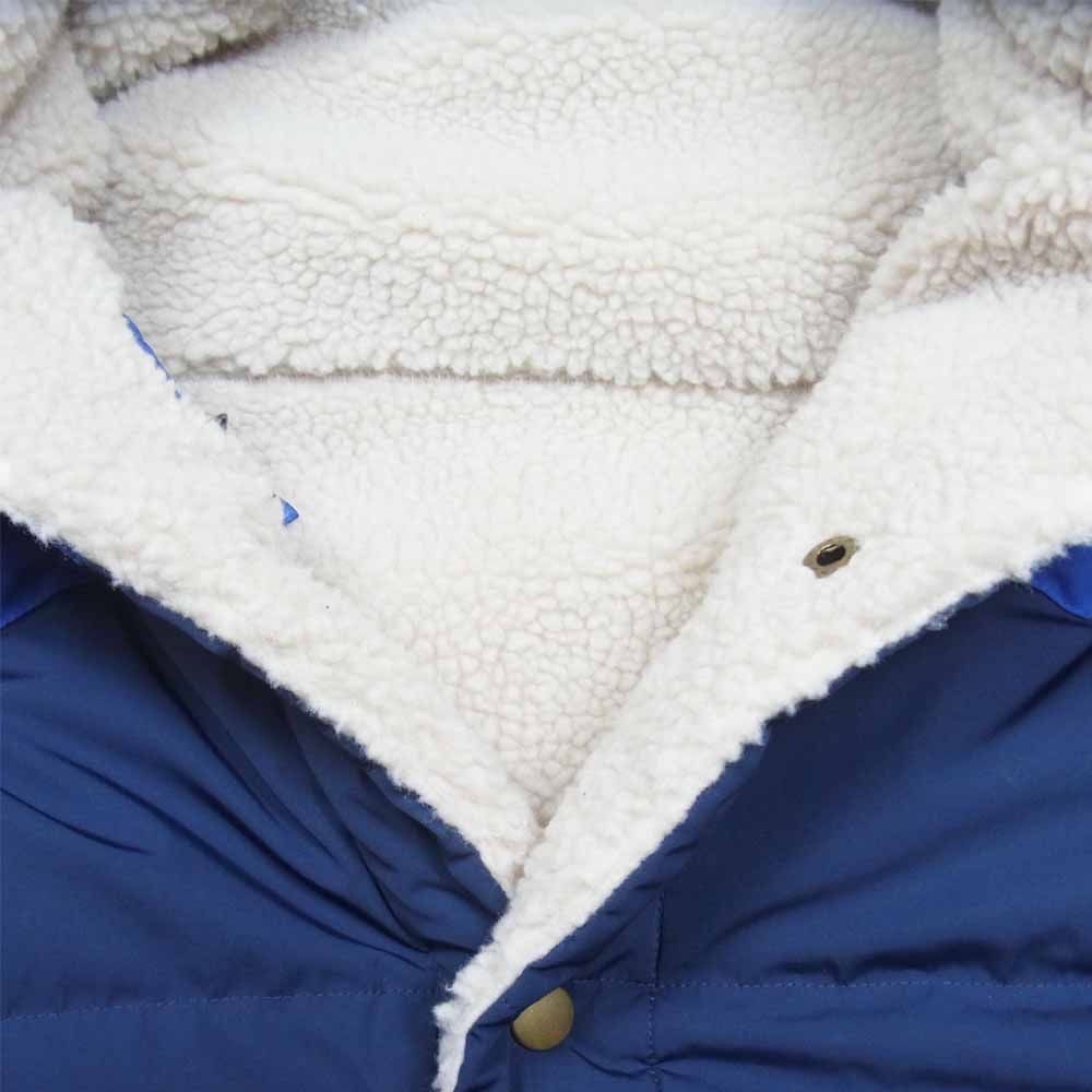 patagonia パタゴニア 20AW 27588 Reversible Bivy Down Vest リバーシブル ビビー ダウン ボア ベスト ネイビー系 L【極上美品】【中古】