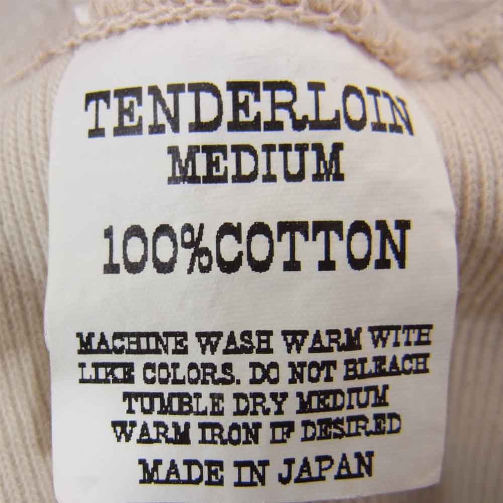 TENDERLOIN テンダーロイン T-HOODIE プルオーバー パーカー オフホワイト系 M【中古】