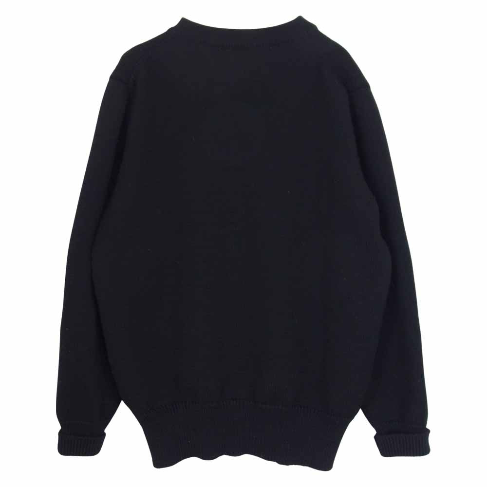 TENDERLOIN テンダーロイン T-COMMAND V KNIT コマンド ニット Vネック セーター ブラック系 M【中古】