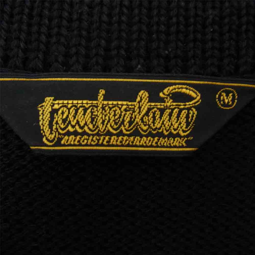 TENDERLOIN テンダーロイン T-COMMAND V KNIT コマンド ニット Vネック セーター ブラック系 M【中古】