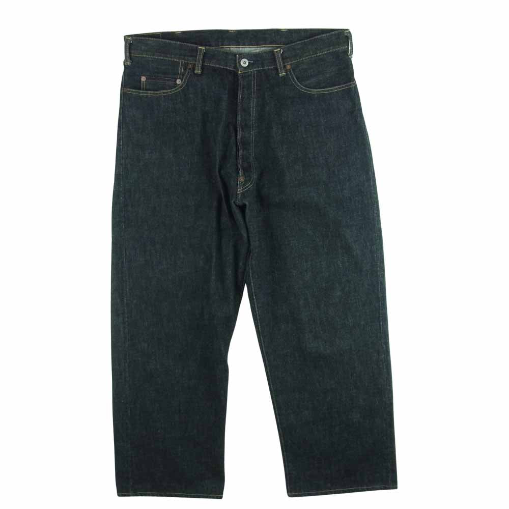 TENDERLOIN テンダーロイン 20AW XXX リジッド ボタンフライ ステッチ2カラー デニム パンツ インディゴブルー系 36【中古】