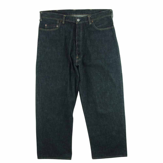 TENDERLOIN テンダーロイン 20AW XXX リジッド ボタンフライ ステッチ2カラー デニム パンツ インディゴブルー系 36【中古】