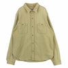 TENDERLOIN テンダーロイン T-HEAVY FLANNEL SHT SOLID ソリッド ヘビー フランネル 長袖 シャツ ベージュ系 M【中古】