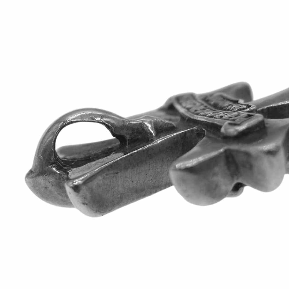 CHROME HEARTS クロムハーツ（原本無） ダブルCHプラス ペンダント シルバー系【中古】