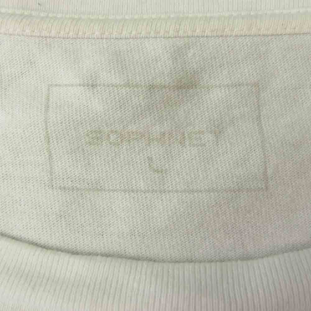 SOPHNET. ソフネット SOPH-192088 SLEEVE PANELED BIG TEE スリーブ パネルド ビッグ Ｔシャツ ホワイト系 L【中古】