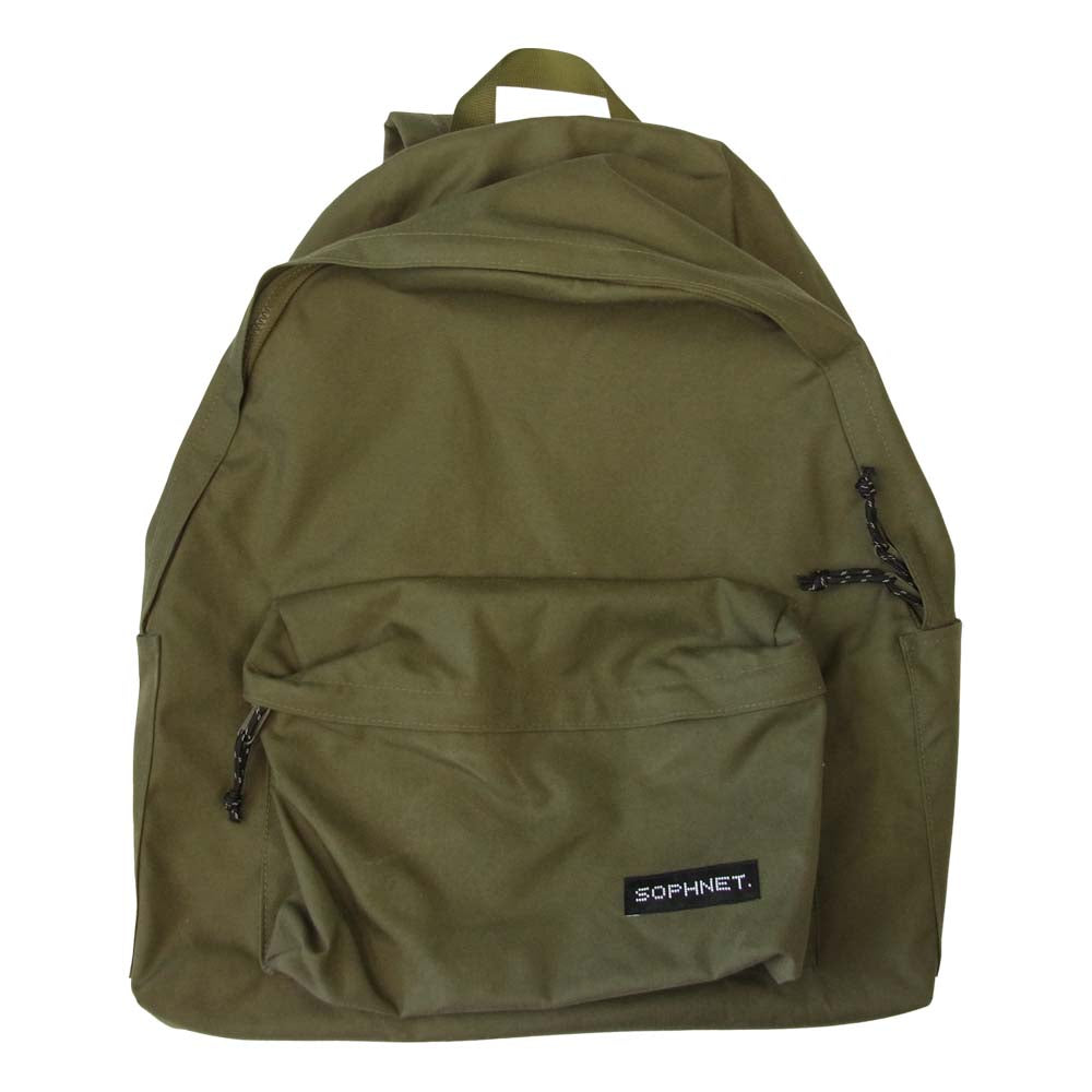 SOPHNET. ソフネット SOPH-190138 BASIC BACK PACK ベーシック バック パック カーキ系【中古】