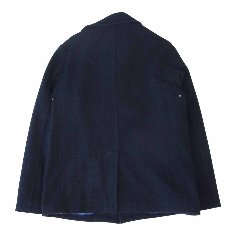 SOPHNET. ソフネット SOPH-178024 MOSSER MELTON SHORT COAT モッサー メルトン ショート コート ベルト ネイビー系 M【中古】