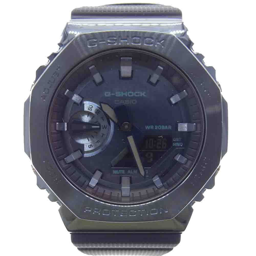 G-SHOCK ジーショック GM-2100N-2AJF ネイビー系【美品】【中古】