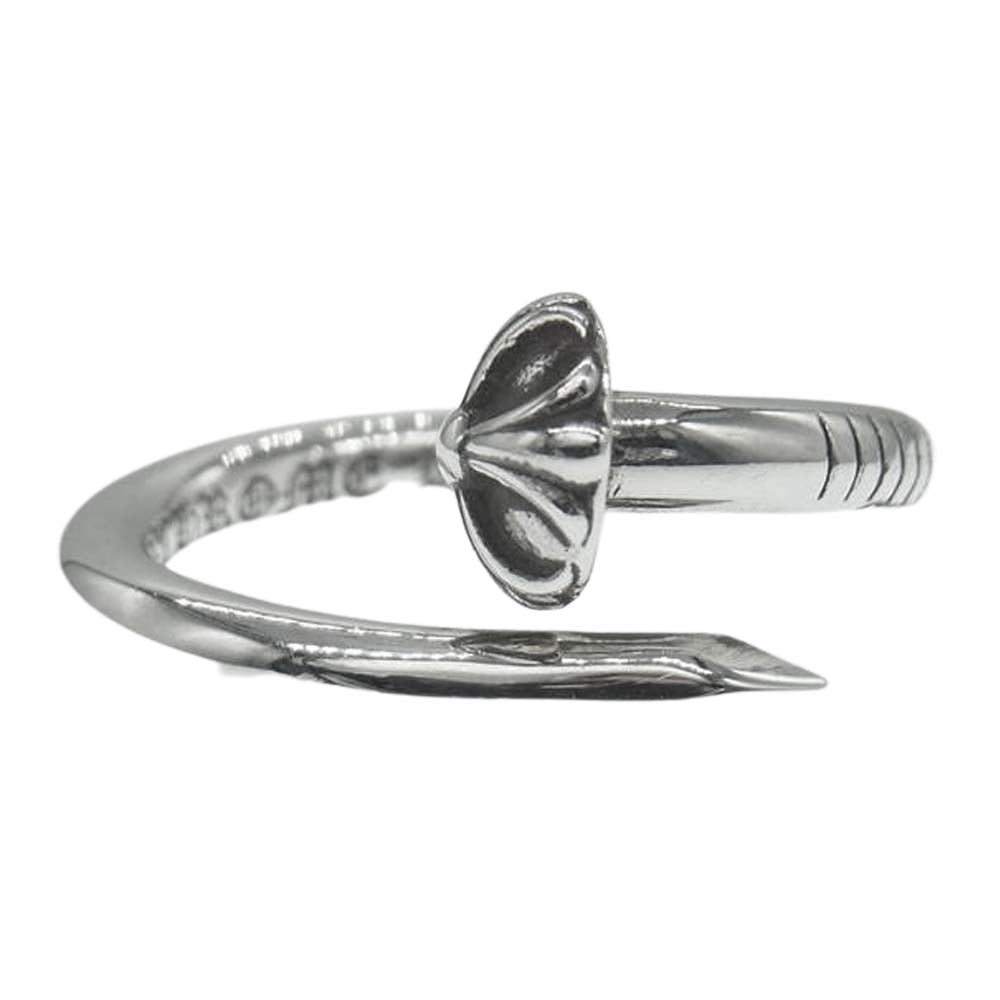 CHROME HEARTS クロムハーツ（原本有） NAIL CRSBALL ネイル クロスボール リング シルバー系【中古】